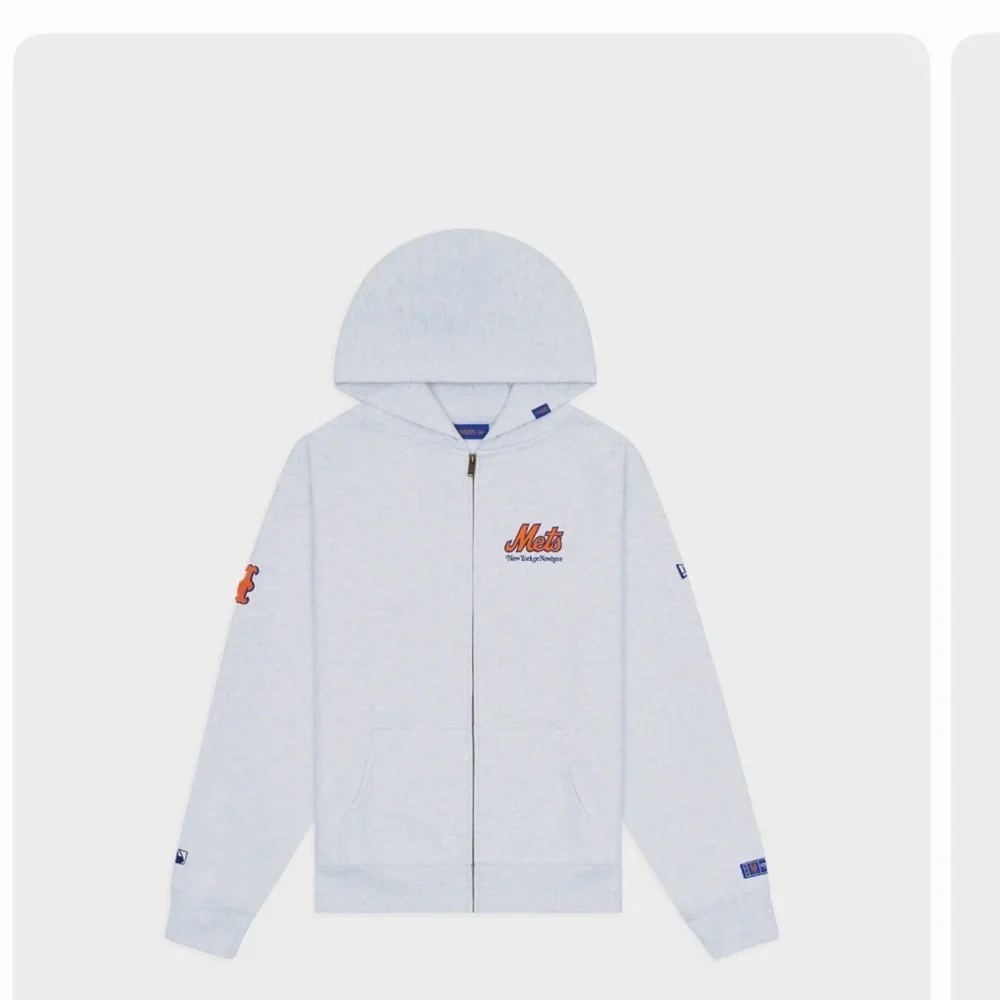 Adult New York Nowhere New York Mets Hoodie - Light Gray - Picture 2 of 4